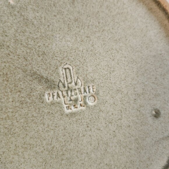 4- Pfaltzgraff Nordic Green 10" Dinner Pates Stoneware Vintage 1970's Retro - Picture 3 of 6